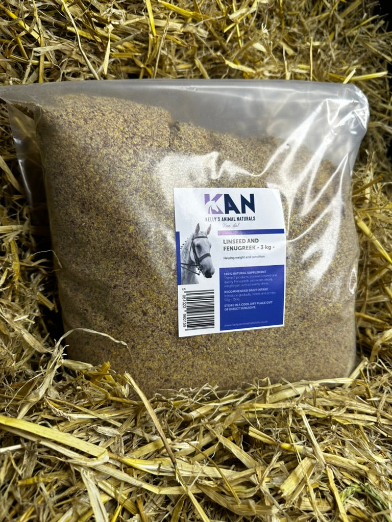 LINSEED & FENUGREEK - 3KG